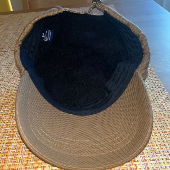 Duluth Trading Company Brown M/L Lined Baseball Cap Hat - Picture 2 of 4